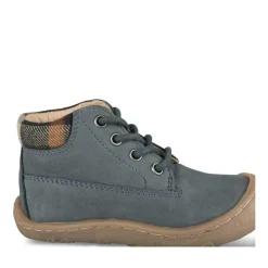 Bottines MARINE Garçon CUIR Motif Uni Lacets