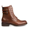 Bottines MARRON Femme CUIR Fermeture éclair