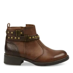 Bottines MARRON Fille Fermeture éclair