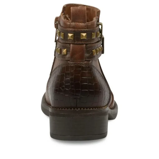 Bottines MARRON Fille Fermeture éclair