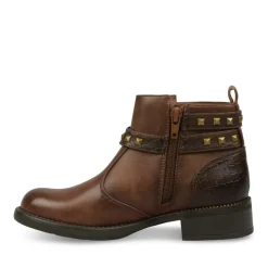 Bottines MARRON Fille Fermeture éclair