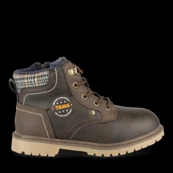 Bottines MARRON Garçon Lacets