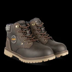 Bottines MARRON Garçon Lacets