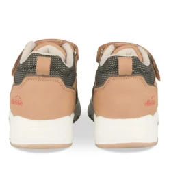 Bottines MARRON Garçon Motif Uni Scratch