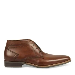 Bottines MARRON Homme CUIR Lacets