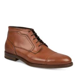 Bottines MARRON Homme CUIR Lacets