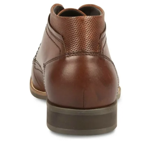 Bottines MARRON Homme CUIR Lacets