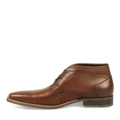 Bottines MARRON Homme CUIR Lacets
