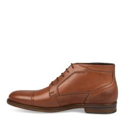 Bottines MARRON Homme CUIR Lacets