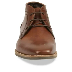 Bottines MARRON Homme CUIR Lacets