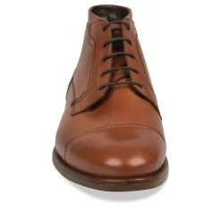 Bottines MARRON Homme CUIR Lacets