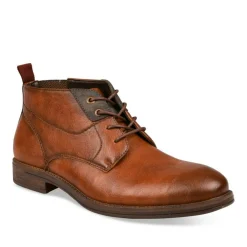 Bottines MARRON Homme Lacets