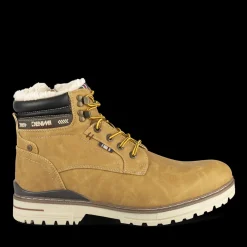 Bottines MARRON Homme Motif Uni Lacets