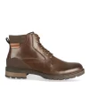 Bottines MARRON Homme Motif Uni Lacets