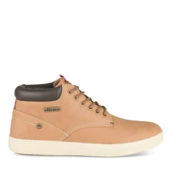 Bottines MARRON Homme Motif Uni Lacets