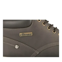 Bottines MARRON Homme Motif Uni Lacets