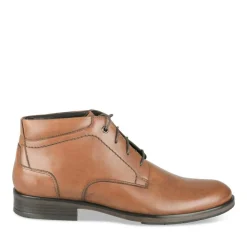 Bottines METALLISE Homme CUIR Motif Uni A Enfiler