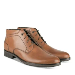 Bottines METALLISE Homme CUIR Motif Uni A Enfiler