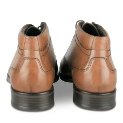 Bottines METALLISE Homme CUIR Motif Uni A Enfiler