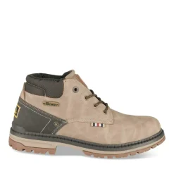 Bottines Montagne BEIGE Homme Motif Uni Lacets