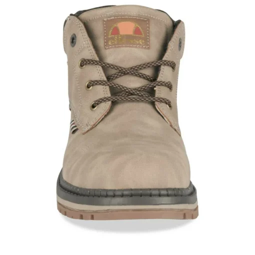 Bottines Montagne BEIGE Homme Motif Uni Lacets