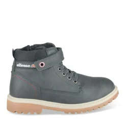 Bottines Montagne BLEU Garçon Motif Multicolore Scratch