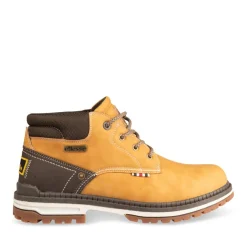 Bottines Montagne COGNAC Homme Motif Uni Lacets