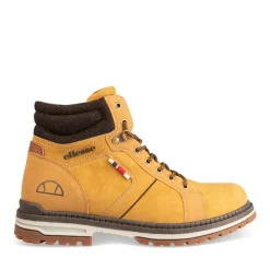 Bottines Montagne COGNAC Homme Motif Uni Lacets