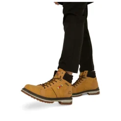 Bottines Montagne COGNAC Homme Motif Uni Lacets
