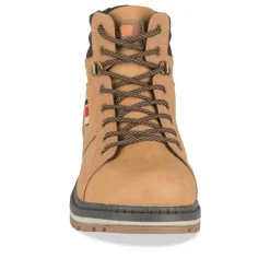 Bottines Montagne COGNAC Homme Motif Uni Lacets