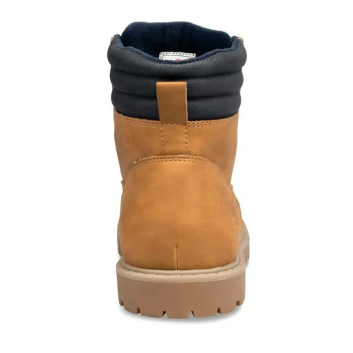Bottines Montagne COGNAC Homme Motif Uni Lacets