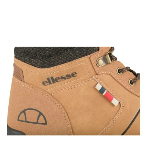 Bottines Montagne COGNAC Homme Motif Uni Lacets