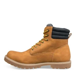 Bottines Montagne COGNAC Homme Motif Uni Lacets