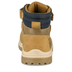 Bottines Montagne COGNAC Garçon Motif Uni Scratch