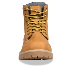 Bottines Montagne COGNAC Homme Motif Uni Lacets