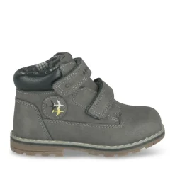 Bottines Montagne GRIS Garçon Motif Uni Scratch