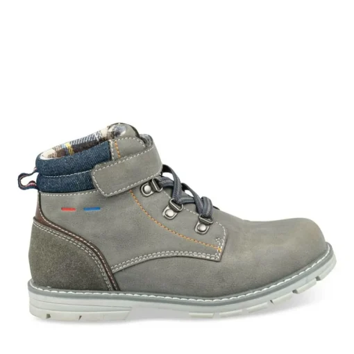 Bottines Montagne GRIS Garçon Scratch
