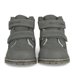 Bottines Montagne GRIS Garçon Motif Uni Scratch