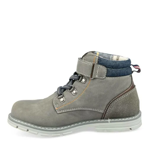 Bottines Montagne GRIS Garçon Scratch