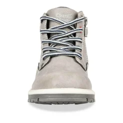 Bottines Montagne GRIS Garçon Motif Uni Lacets