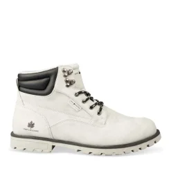 Bottines Montagne GRIS Homme Motif Uni Lacets