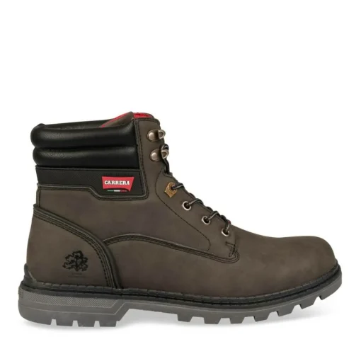 Bottines Montagne GRIS Homme Lacets