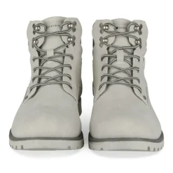 Bottines Montagne GRIS Homme Motif Uni Lacets