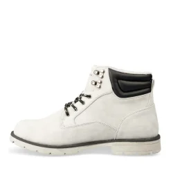 Bottines Montagne GRIS Homme Motif Uni Lacets