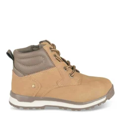 Bottines Montagne JAUNE Garçon Motif Uni Lacets