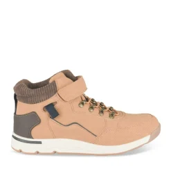 Bottines Montagne JAUNE Garçon Motif Uni Scratch