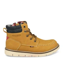 Bottines Montagne JAUNE Garçon Lacets