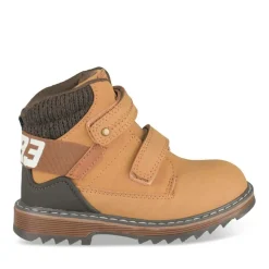 Bottines Montagne JAUNE Garçon Motif Uni Scratch