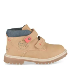Bottines Montagne JAUNE Garçon Motif Uni Scratch