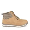 Bottines Montagne JAUNE Garçon Motif Uni Lacets